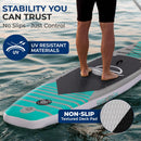 Inflatable Stand up Paddle Board with Premium SUP Accessories – Wide Stable Design with Non-Slip EVA Deck Pad for Adults and Youth of All Skill Levels