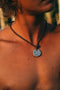 Gold Bracket & Sterling Silver Necklace Pendant Authentic Leather Cord, Premium Pearl, Adjustable Materials, Handmade Silver & Gold Jewelry, Designed Necklace for Men & Women Necklace, Jewelry Gifts