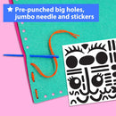 My First Sewing Kit for Beginner Kids Arts & Crafts, 7 Easy DIY Projects of Stuffed Animal Dolls and Plush Pillow Craft, Instructions & Felt, Gift for Girls, Boys, Learn to Sew, Embroidery
