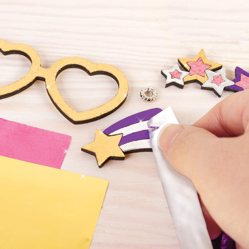 DIY Cuddle Mob Kit - Create 4 Adorable Pom Pom Characters with 36 Pieces - All-In-One Arts & Crafts Set for Tweens & Girls - Fun, Skill-Building Craft for Kids Ages 8+ Creative Gift