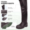 Unisex Fishing Waders 2-Ply Nylon/Pvc Chest Waders for Men, Waterproof Fishing Hunting Waders