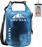 Dry Bag Waterproof for Women Men, 5L/10L/20L/30L/40L Roll Top Lightweight Dry Storage Bag Backpack with Phone Case for Travel Swimming Boating Kayaking Paddle Board Camping Beach Accessories