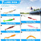 Fishing Lures, 137Pcs Tackle Box with Tackle Included, Crankbaits, Spoon, Hooks, Weights & Other Accessories, Fishing Bait Lure Gear Kit Gift for Men Bass Freshwater