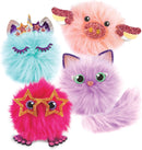 DIY Cuddle Mob Kit - Create 4 Adorable Pom Pom Characters with 36 Pieces - All-In-One Arts & Crafts Set for Tweens & Girls - Fun, Skill-Building Craft for Kids Ages 8+ Creative Gift