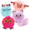 DIY Cuddle Mob Kit - Create 4 Adorable Pom Pom Characters with 36 Pieces - All-In-One Arts & Crafts Set for Tweens & Girls - Fun, Skill-Building Craft for Kids Ages 8+ Creative Gift