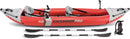 68309EP Excursion Pro K2 Inflatable Kayak Set: Includes Deluxe 86In Kayak Paddles and High-Output Pump – Supertough PVC – Adjustable Bucket Seat – 2-Person – 400Lb Weight Capacity