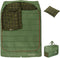 0 Degree and 40 Degree Flannel Two Person Sleeping Bag with Pillows for Adults, Couples & Family, Doublewide Double Sleeping Bag 2 Person for All Seasons Camping Hiking Backpacking