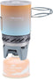 "Fixed Star 1" Personal Cooking System | Pot/Jet Burner Stove System with Electric Ignition | Ideal for Hiking, Camping, Backpacking, Fishing, Hunting Trips and Emergency Use Multi