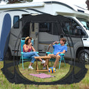 Screen House Gazebo, 6-10-15 Person Pop up Igloo Screened Canopy Tent with Mosquito Netting Sides, Instant UV Resistant Sun Shelter for Garden, Patio, Backyard
