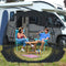 Screen House Gazebo, 6-10-15 Person Pop up Igloo Screened Canopy Tent with Mosquito Netting Sides, Instant UV Resistant Sun Shelter for Garden, Patio, Backyard