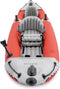 68309EP Excursion Pro K2 Inflatable Kayak Set: Includes Deluxe 86In Kayak Paddles and High-Output Pump – Supertough PVC – Adjustable Bucket Seat – 2-Person – 400Lb Weight Capacity