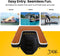 Dog- Inflatable Dock Platform: Safe & Easy Water Access for Dogs up to 230 Lbs; Floating Non-Slip EVA Foam with Dog Boat Ramp for Pool, Dock, & Lake | Military Grade & High Visibility