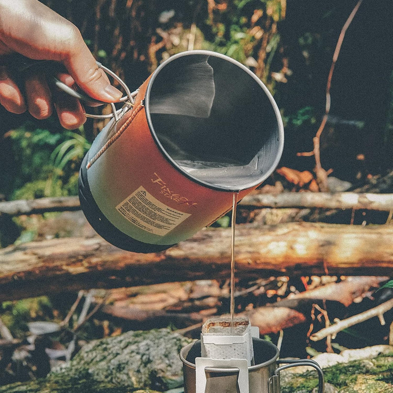 "Fixed Star 1" Personal Cooking System | Pot/Jet Burner Stove System with Electric Ignition | Ideal for Hiking, Camping, Backpacking, Fishing, Hunting Trips and Emergency Use Multi