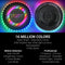 Flying Disc - 16 Million Colors RGB or 36 Leds, Extremely Bright, Smart Modes, Camping Essentials for Teens/Kids/Adults/Men/Boys/Girls, Auto Light Up, Rechargeable, Waterproof, 175G