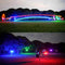 Flying Disc - 16 Million Colors RGB or 36 Leds, Extremely Bright, Smart Modes, Camping Essentials for Teens/Kids/Adults/Men/Boys/Girls, Auto Light Up, Rechargeable, Waterproof, 175G