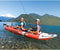 68309EP Excursion Pro K2 Inflatable Kayak Set: Includes Deluxe 86In Kayak Paddles and High-Output Pump – Supertough PVC – Adjustable Bucket Seat – 2-Person – 400Lb Weight Capacity