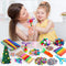 Arts and Crafts Supplies for Kids, 2000+Pcs DIY Craft Kits, Ages 6-10, Unisex, Multicolor, Modern, Includes Oxford Cloth Bag, Safetu Scissors