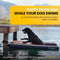 Dog- Inflatable Dock Platform: Safe & Easy Water Access for Dogs up to 230 Lbs; Floating Non-Slip EVA Foam with Dog Boat Ramp for Pool, Dock, & Lake | Military Grade & High Visibility