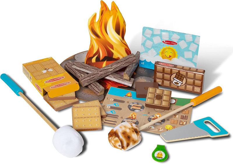 Let'S Explore Campfire S'Mores Play Set Play Campfire Sets for Kids Ages 3+