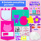 My First Sewing Kit for Beginner Kids Arts & Crafts, 7 Easy DIY Projects of Stuffed Animal Dolls and Plush Pillow Craft, Instructions & Felt, Gift for Girls, Boys, Learn to Sew, Embroidery