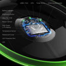 Flying Disc - 16 Million Colors RGB or 36 Leds, Extremely Bright, Smart Modes, Camping Essentials for Teens/Kids/Adults/Men/Boys/Girls, Auto Light Up, Rechargeable, Waterproof, 175G