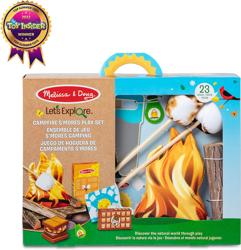 Let'S Explore Campfire S'Mores Play Set Play Campfire Sets for Kids Ages 3+