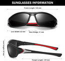 Sports Polarized Sunglasses for Men Cycling Driving Fishing UV400 Protection