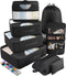 10 Set/8 Set Packing Cubes for Travel Essentials, Suitcase Organizer Bags in 4 Sizes, Carry-On Luggage Accessories with Large Laundry & Toiletry Bag, Must-Have for Airplane, Road Trip & Camping