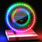 Flying Disc - 16 Million Colors RGB or 36 Leds, Extremely Bright, Smart Modes, Camping Essentials for Teens/Kids/Adults/Men/Boys/Girls, Auto Light Up, Rechargeable, Waterproof, 175G