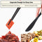 Travel Utensils with Case,  Portable Silverware Set for Work, Stainless Steel Reusable Travel Cutlery Set, Fork and Spoon Set for Camping, Picnic, Gadgets, Lunch Box for Men, Black