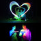 Flying Disc - 16 Million Colors RGB or 36 Leds, Extremely Bright, Smart Modes, Camping Essentials for Teens/Kids/Adults/Men/Boys/Girls, Auto Light Up, Rechargeable, Waterproof, 175G