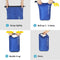 Dry Bag 3-Pack/5-Pack, Ultralight Dry Sack, Outdoor Bags Keep Gear Dry for Hiking, Backpacking, Kayaking, Camping, Swimming, Boating