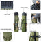 Durable Canvas Fishing Rod & Reel Organizer Bag Travel Carry Case Bag- Holds 5 Poles & Tackle