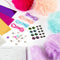 DIY Cuddle Mob Kit - Create 4 Adorable Pom Pom Characters with 36 Pieces - All-In-One Arts & Crafts Set for Tweens & Girls - Fun, Skill-Building Craft for Kids Ages 8+ Creative Gift