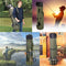 Durable Canvas Fishing Rod & Reel Organizer Bag Travel Carry Case Bag- Holds 5 Poles & Tackle