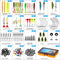 Fishing Lures, 137Pcs Tackle Box with Tackle Included, Crankbaits, Spoon, Hooks, Weights & Other Accessories, Fishing Bait Lure Gear Kit Gift for Men Bass Freshwater