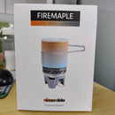 "Fixed Star 1" Personal Cooking System | Pot/Jet Burner Stove System with Electric Ignition | Ideal for Hiking, Camping, Backpacking, Fishing, Hunting Trips and Emergency Use Multi