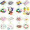 Arts and Crafts Supplies for Kids, 2000+Pcs DIY Craft Kits, Ages 6-10, Unisex, Multicolor, Modern, Includes Oxford Cloth Bag, Safetu Scissors